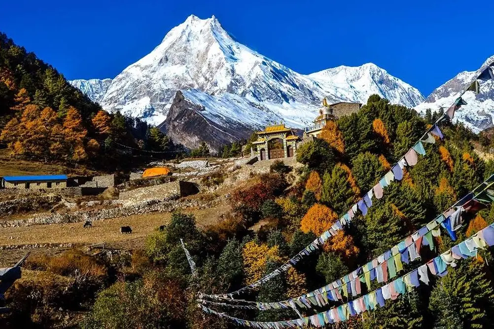 short manaslu circuit trek